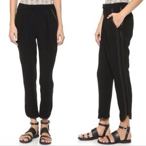 Rag & Bone Platini pants with lambskin leather trim ❤️